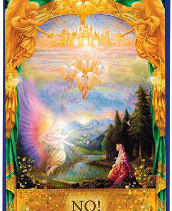 Angel Answers Oracle Cards – No!