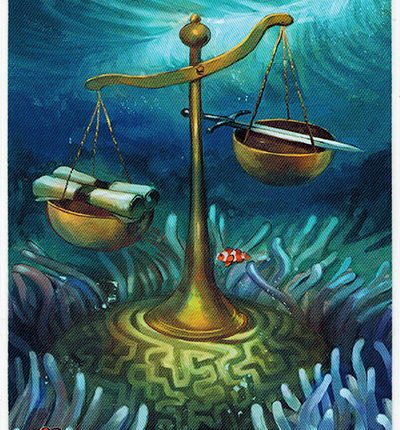Mermaid Tarot – Justice