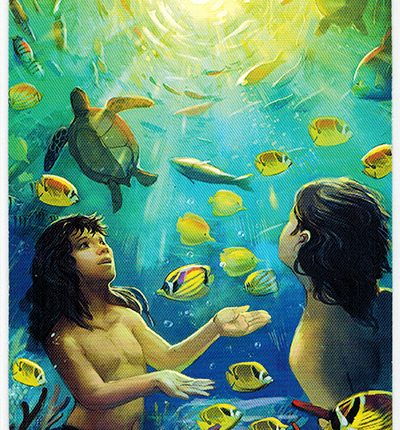 Mermaid Tarot – The Sun