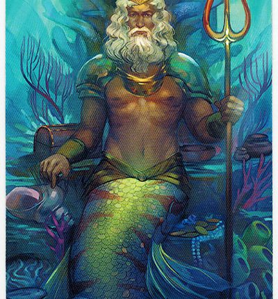 Mermaid Tarot – The Emperor