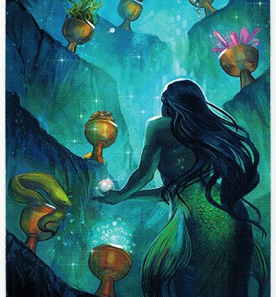 Mermaid Tarot – 7 of Cups