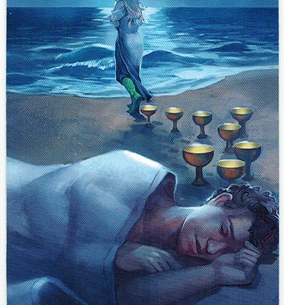 Mermaid Tarot – 8 of Cups