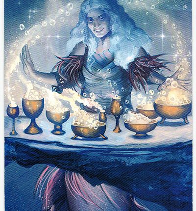 Mermaid Tarot – 9 of Cups