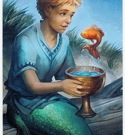 Mermaid Tarot – Page of Cups