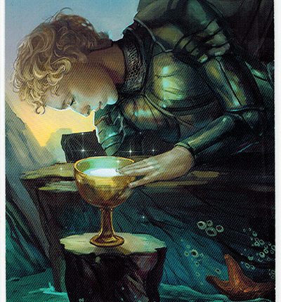 Mermaid Tarot – Knight of Cups