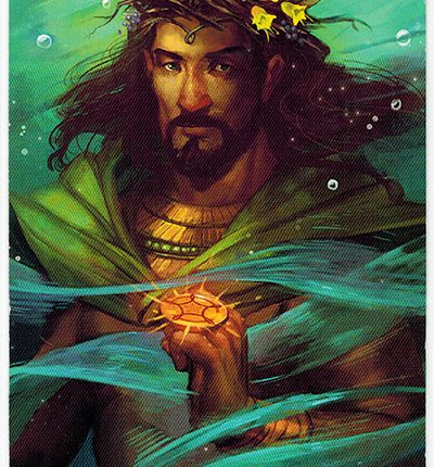 Mermaid Tarot – King of Pentacles