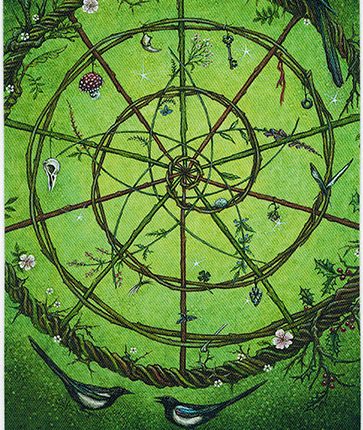 Forest of Enchantment Tarot – The Enchanter’s Wheel