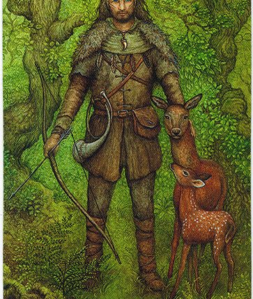 Forest of Enchantment Tarot – The Huntsman