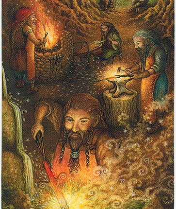 Forest of Enchantment Tarot – The Forge