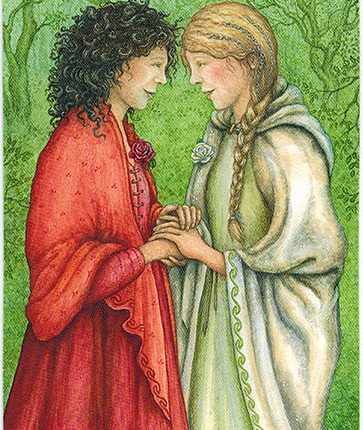 Forest of Enchantment Tarot – 2 of Visions