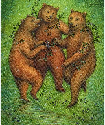Forest of Enchantment Tarot – 3 of Visions