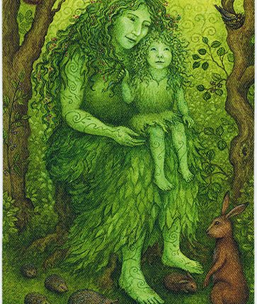 Forest of Enchantment Tarot – The Green Mother