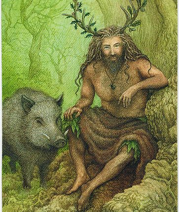 Forest of Enchantment Tarot – The Forest Lord