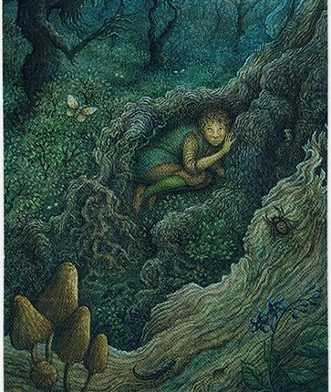 Forest of Enchantment Tarot – 9 of Challenges