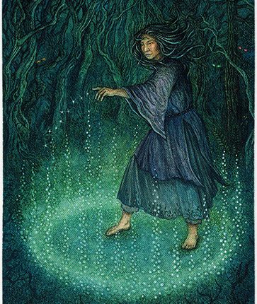 Forest of Enchantment Tarot – 9 of Spells