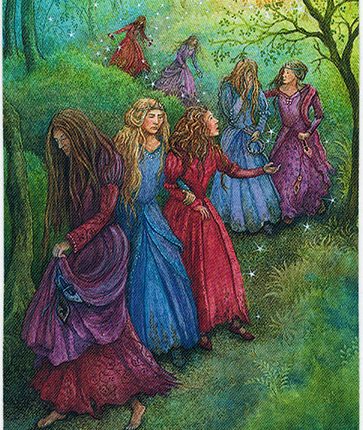 Forest of Enchantment Tarot – 10 of Spells