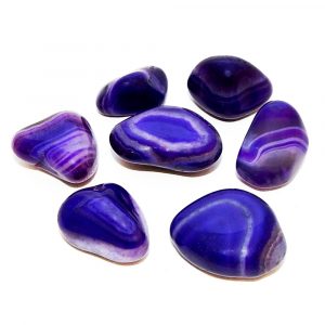 Danh Sách Các Loại Tinh Thể: Agate, Purple Dyed 1