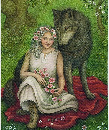 Forest of Enchantment Tarot – Strength