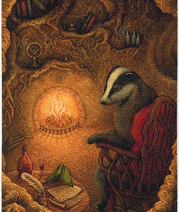 Forest of Enchantment Tarot – The Hermit