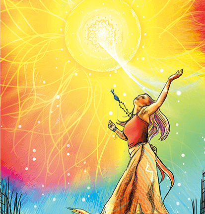 The Light Seer’s Tarot – The Sun