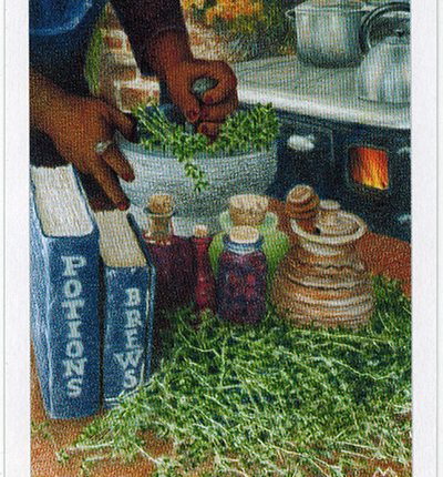 The Herbcrafter’s Tarot – Madre Of Fire