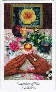 The Herbcrafter’s Tarot – Curandera Of Fire 1