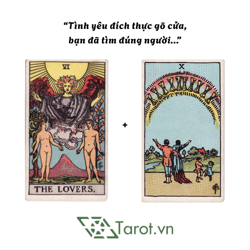 Những Tổ Hợp Lá Bài Tarot Biểu Thị Cho Một Tình Yêu Mới Sắp Đến 10